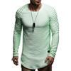 Leif Nelson Maglione da Uomo Girocollo Felpa LN-8310 Menta Small