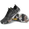 SAGUARO Scarpe da Trail Running Uomo Donna Scarpe da Barefoot Antiscivolo Traspirante Scarpe Minimaliste per Outdoor e Indoor Trekking Fitness Neroscuro 43 EU