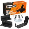 Upgrade4cars Appendi Bici da Muro | Ganci da Parete per Bicicletta | Staffe per Biciclette a Garage e Piatto
