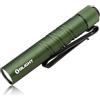 OLIGHT I3T 2 EOS Mini Torcia LED 200 Lumen 62m Range, Piccola Torcia Portachiavi con Interruttore di Shiusura, Luce Portatile Impermeabile IPX8, per il Campeggio all'aperto (Verde)