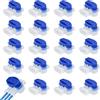 OFFCUP Morsetti per Cavi Cavo Connettore,20 pezzi Connettori Elettrici Impermeabili,Accessori per Tosaerba Sicuri per Cavi Elettrici Prolunga con Gel