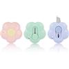 OFFCUP Mini Coltello Multiuso Retrattile, 3PCS Mini Coltelli Multiuso Portatili a Forma di Fiore Carino Cancelleria per Ufficio Scolastico per Tagliare Buste,Portatile,Sicurezza
