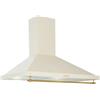 Klarstein Cappa Aspirante 90 cm, Cappa Cucina 90cm, Ventola Cappa Cucina in Acciaio Inox a Parete, 591.5m³/h, LED, Cappa Aspirante Filtrante Classe A, Cappa Aspirante Cucina con Filtro per Cappa