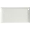 LUBIANA San Marino piatto rettangolare porcellana bianca cm 24x13 (minimo 6 pezzi)