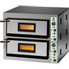 Fimar attrezzature per la ristorazione p FME44T Forno elettrico pizza 8,4 kW doppia camera 61x61x14h - Trifase