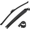 Fraylis Tergicristallo Posteriore per Golf 5 Braccio Tergicristallo Posteriore e Scopa Tergicristallo per Polo 9n Mk4 Mk5 2003-2008 Fabia 2008-2012
