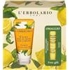 L'Erbolario Cofanetto Limone - Kit idratante per le mani e le labbra, crema 75 ml e stick 4,5 ml