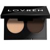 Lovren Lovrén Make Up - OM2 Ombretto Duo Brown