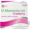 Pharma Matt Pharma D-Mannosio 500 Cranberry - Integratore per il benessere delle vie urinarie, 12 bustine