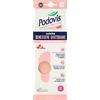 Podovis Solette Décolleté Effetto Comfort - Supporto in gel per tallone e avampiede, 6 paia