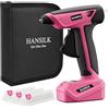 HANSILK Pistola per colla a caldo con batteria da 2000 mAh & 30 bastoncini