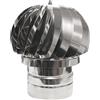 PIKAPPA 1309I Aspiratore eolico in Inox a base tonda per condotti e canne fumarie ø 170 mm.