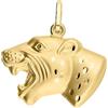 My Gold MyGold, MOD-05955, ciondolo pantera (senza catena), in oro giallo, 19 mm x 19 mm, tridimensionale, gioiello da uomo e da donna e Oro giallo, colore: gold, cod. MOD-05955-V0009126