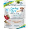BRUNO DALLA GRANA MANGIMI Srl Officinalis Dental Stick Cani Media Taglia con Fragola e Salvia, 6/8 Pezzi