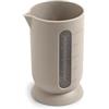 BLIMPLUS Blim Plus - Caraffa Graduata QB S Moka Grey 500ml - Misuratore Liquidi Beccuccio Salvagoccia - Made in Italy