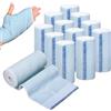 XYYLLL Bende elastiche di alta qualità, 12 rotoli di bendaggio di compressione, 10 cm x 4,5 m, bendaggio di compressione per braccia, gambe, caviglie