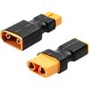 Wvxilyr 2 Pezzi Adattatori XT90 a XT60, Connettori Maschio XT90 a Femmina XT60, Maschio XT60 a Femmina XT90, per Batterie RC, Droni e Caricabatterie Buona Qualità e Sicurezza