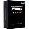 The World Game - Gioco di carte geografiche - Gioco educativo per bambini, famiglia e adulti - Mondo giochi da tavolo per 2-6 persone - Tedesco