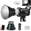 Godox SL60II-D SL-60W Upgraded CRI 96+,TLCI 97+ LED Video Light White Daylight Continuous light 5600±200K 70W Bowens Mount New APP Control with 8-FX effects Remote control