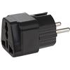 Maclean MCE154 Adattatore Corrente Presa Europea per Presa Inglese EU-UK, Nero (MCE155)