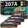 Smart Ink Cartuccia toner compatibile di ricambio per HP 207A 207X (nero ciano magenta giallo) compatibile con Color LaserJet Pro M255dw, M255nw, Color LaserJet Pro MFP M282nw M283cdw M283fdn M283fdw