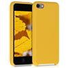 kwmobile Back-cover compatibile con Apple iPod Touch 6G / 7G (6a e 7a generazione) Back Cover Soft Case gommata in morbido silicone TPU - miele