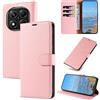 KKEIKO Cover per Redmi Note 14 Pro 5G / Xiaomi Poco X7 5G, Antiurto Custodia in PU Pelle con Blocco RFID, Magnetico Protettiva Cover per Redmi Note 14 Pro+ 5G, Rosa