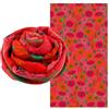 pylones - Foulard/Pareo Colorato Balade - Papaveri - 100 x 180 cm, rosso, Taglia unica