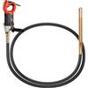 Anbull Vibratore per Calcestruzzo 4 m, 1800 W Vibratore per Cemento, 5500 rpm, Ampiezza: 0,9 mm, Concrete Vibrator, Rosso e nero
