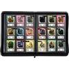 Konix Raccoglitore Premium 360 carte da collezione - 9 tasche 63 x 88 mm per pagina - Compatibile con Magic The Gathering, Pokémon, Yu-Gi-Oh! - Nero