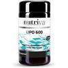 NUTRIVA LIPO 600, integratore alimentare a base di Acido Alfa lipoico. Ha un'azione antiossidante forte. 30 compresse. Vegano. C2P® Tech
