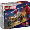 Lego Super Heroes Marvel 76335 Spider-Man vs. Ghost Rider in motocicletta