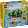 Lego Creator 31377 Tartaruga con fiore di ninfea
