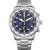 Citizen Orologio Aviator Chrono Blu da Uomo in Acciaio Inox - Rif. CA0880-58L