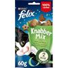 Felix KnabberMix Croccantini per gatto, confezione da 8 (8 x sacchetti da 60 g)