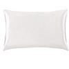 Juwenin Home Federa in 100% seta di gelso, per capelli e pelle, con cerniera nascosta, lato inferiore in cotone, dimensioni standard, 19 momme Charmeuse (avorio, standard)