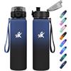 JAPORIA Bottiglia Termica 500ml, Borraccia senza BPA, Borraccia Termica, Doppia Parete, Bottiglia Termica per Ragazzi, Ragazze, Palestra, Outdoor, Sport