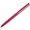 BELIUS Penna rosa alluminio bordeaux oro rosa inchiostro blu scatola di design.