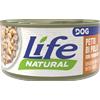 LIFE DOG NATURAL FILETTI DI POLLO CON FORMAGGIO GR 90