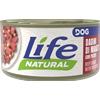 LIFE DOG NATURAL DADINI DI MANZO CON PATATE GR 90