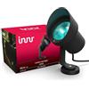 Innr Smart Faretto LED da Esterno XL Estensione, Luci LED, Luce Bianca e Colorata, Faro da Giardino, Lampada Gazebo, Faretti, Set Completo - Confezione da 1 (Set Base OSL 140 C Necessario)