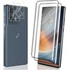 Snailcanfly 2Pcs Pellicola idrogel ad alta sensibilità per Motorola Edge 50 Neo 5G 6.4 Proteggi schermo in TPU trasparente morbido e flessibile a prova di esplosione Non vetro temperato