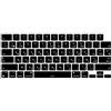 MiNGFi Copritastiera Silicone Francese AZERTY per MacBook Pro/Max 14/16 M1-M4(A2918 A2992 A3112 A3401 A3185 A2780 A2991 A3403 A3186) Air 13,6/15,3 M2-M4 A3113 A3240 A2941 A3114 A3241 US/ANSI - Nero
