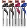 LYSdefeu Set di mascara colorato, 4 colori, waterproof, mascara nero e marrone, bordeaux e blu, a lunga durata, estensore volumizzante, mascara per Natale, Halloween