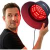 Hello Face Cappello Terapia Luce Rossa, 336 LED 660 nm & 850 nm Infrarossi, Design a Cappello da Pescatore fino a 62 cm, Cura Professionale per la Salute dei Capelli