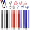 Ourdort 24 Refill per Penna Gel Cancellabile,compatibili con Legami