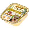 Stuzzy, Cibo Umido per Cani Adulti al Gusto Pollo, Paté e Carni in Pezzi - Totale 3,3Kg (22 Vaschette da 150G)