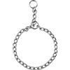 SZXMDKH Collari a catena per cani da 60 cm, collari per cani in acciaio, collari per cani in metallo, collare antiscivolo per addestramento per animali domestici, girocollo da 3.5 mmx60 cm