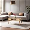 Hanah Home Broadway, melammina, Pino Atlantic, Taglia Unica