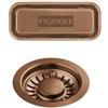 Franke Mythos Masterpiece - Set di cestini per piletta in rame con troppopieno 112.0652.978